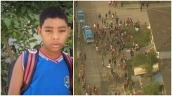 morte-do-menino-djalma,-baleado-em-confronto-ao-sair-de-casa-para-ir-a-escola-em-marica,-completa-um-ano